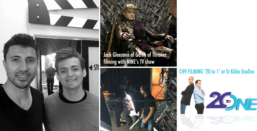 NINE filming with Game of Thrones Jack Gleeson